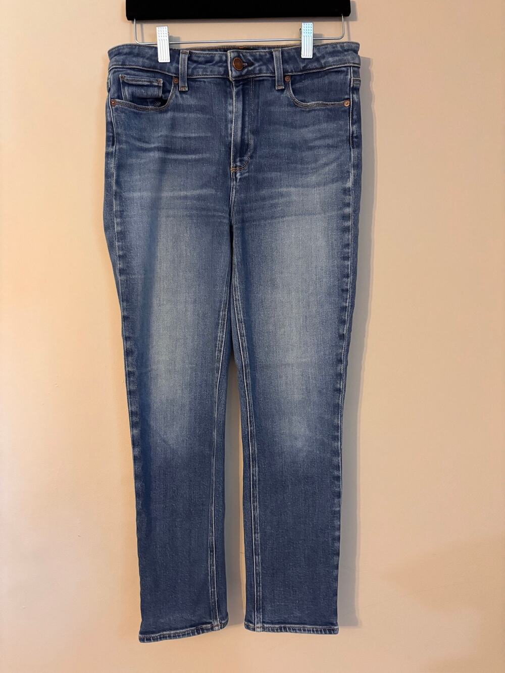 PAIGE Hoxton Slim High Rise Jeans Size 30 Medium Wash